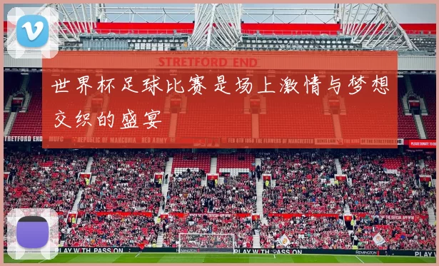 世界杯足球比赛是场上激情与梦想交织的盛宴